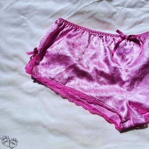 Pink Satin Candies Nighty Shorts 💗